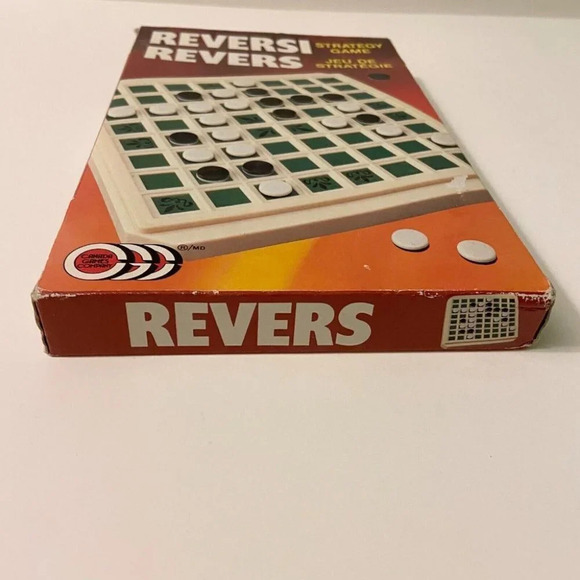 Vintage Reversi Strategy Game Canada Games Company Made in  Hong Kong - Picture 4 of 11